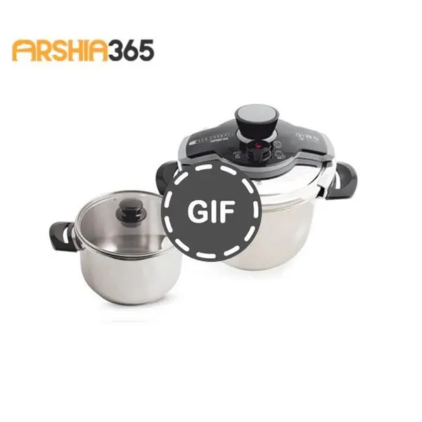 زودپز دوقلو درب کلیپسی عرشیا PR116-2999