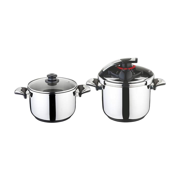 زودپز دوقلو راسل مدل دلوکس کد R-155 Rasel Delux Pressure Cooker