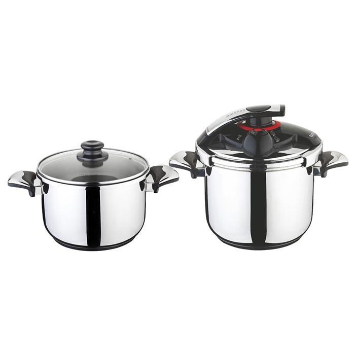 زودپز دوقلو راسل مدل دلوکس کد R-155 Rasel Delux Pressure Cooker