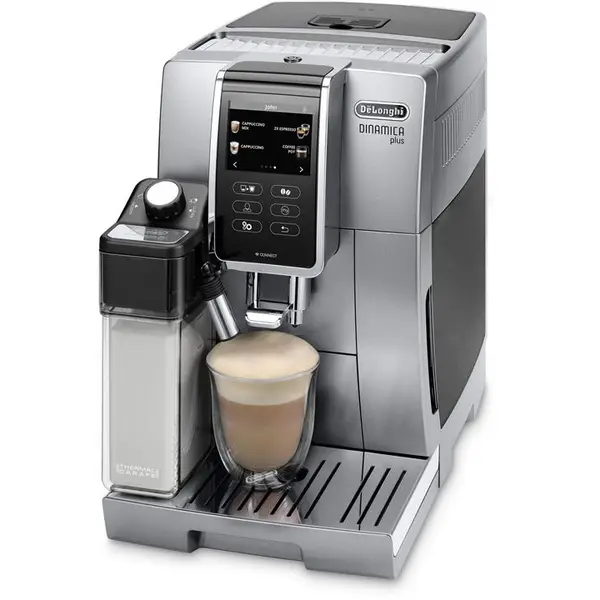اسپرسوساز تمام اتوماتیک داینامیکا دلونگی مدل ECAM 370.95 De Longhi Kaffeevollautomat Dinamica Plus 370 95