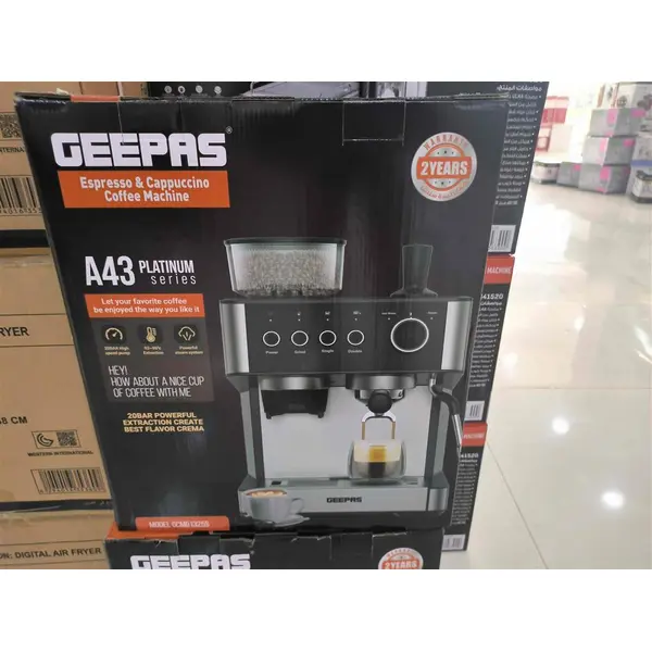 اسپرسو ساز حرفه ای جیپاس مدل 1325s GEEPAS1325s