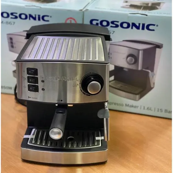 اسپرسوساز گوسونیک مدل Gem-867 Gosonic Espresso Maker