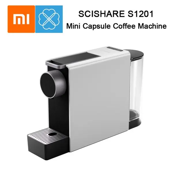 دستگاه قهوه ساز شیائومی SCISHARE S1201 Durable Capsule Coffee Machine قهوه ساز Mini