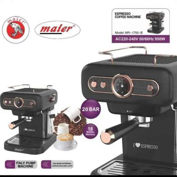 اسپرسوساز 20 بار مایر مدل MR-1700