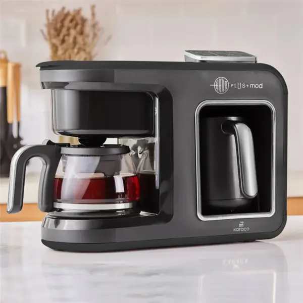 چایساز و قهوه ساز سخنگو کاراجا مدل hatir plus mod