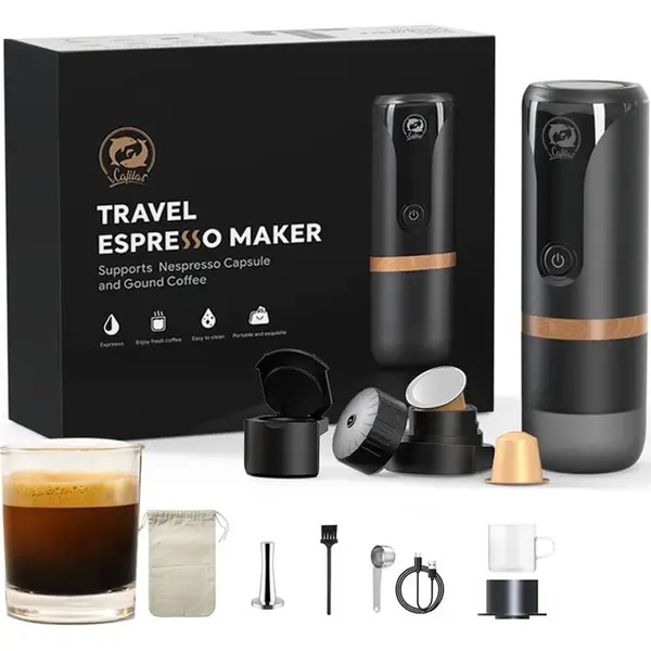اسپرسو ساز قابل حمل و مسافرتی Icafilas travel espresso maker YJ04