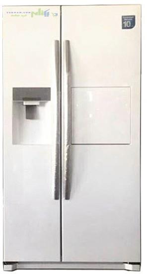 یخچال فریزر ساید بای دوو 30 فوت سفید مدل DAEWOO FPS-X28F4AW Side By Refrigerator