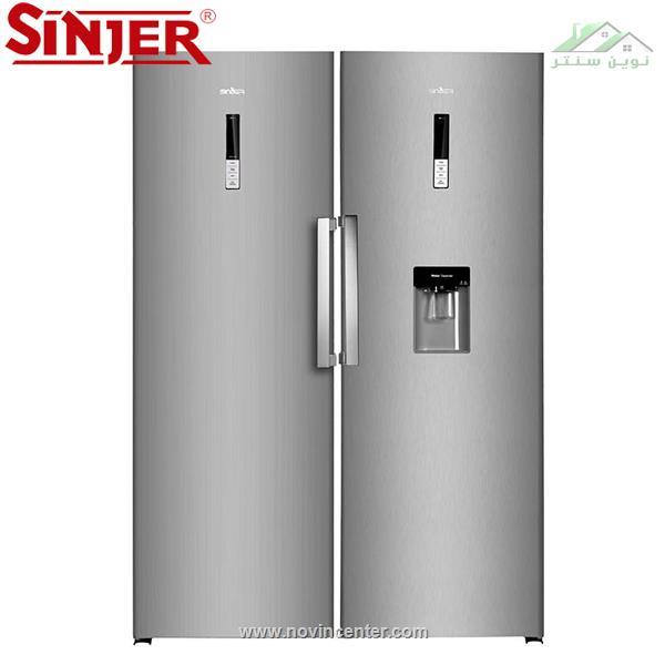 یخچال فریزر دوقلو سینجر 24 فوت سفید مدل Sinjer SERF 60W Refrigerator 60