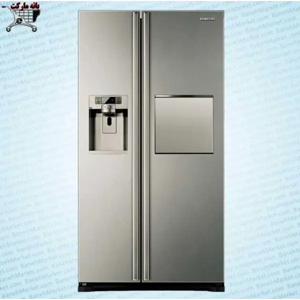 یخچال فریزر ساید بای سامسونگ 28 فوت نقره ای مدل SAMSUNG RSG5FUPN REFRIGERATOR RSG5