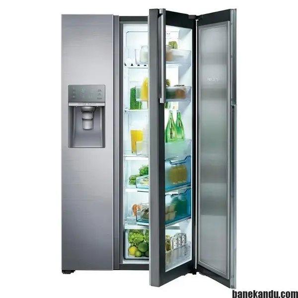 یخچال ساید بای سامسونگ 32 فوت SAMSUNG REFRIGERATOR RH57H90707F