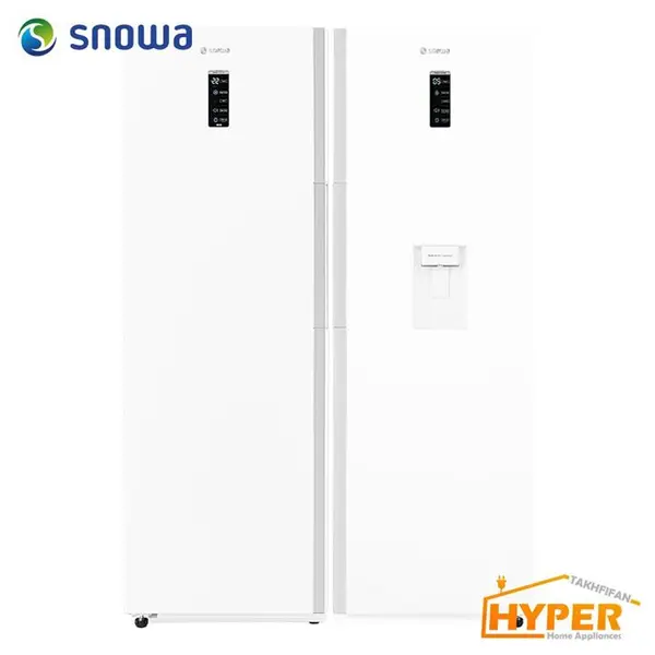 یخچال و فریزر دو قلو اسنوا مدل SN5-1319GW/SN6-1319GW