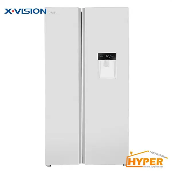 ساید بای ایکس ویژن مدل TS665-AWD/ASD/AMD/AGD X.VISION SIDE BY REFRIGERATOR