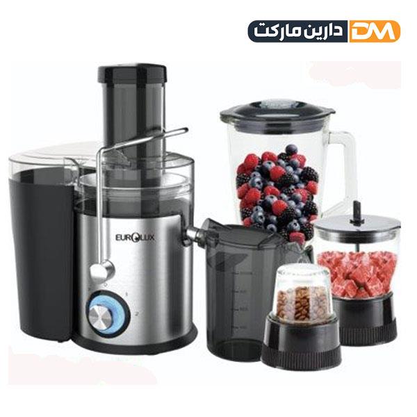 آبمیوه گیری 4 کاره یورولوکس مدل EU-JE2768CS4