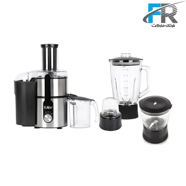 آبمیوه گیری چهار کاره تولیپس مدل Fj-A480
