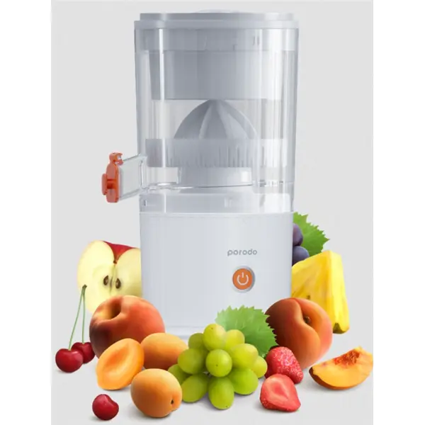 آبمیوه گیری شارژی 200 میلی لیتر پورودو Porodo LifeStyle Portable Cordless Citrus Juicer 200mL 45W PD-LSCJ45