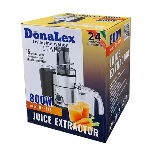 آبمیوه گیری تک کاره دونالکس مدل DN-115