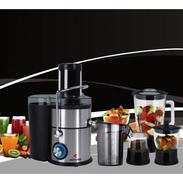 آبمیوه گیری چهار کاره مباشی مدل ME-JB2008SS