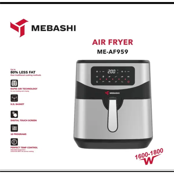 سرخ کن بدون روغن مباشی مدل ME-AF959
