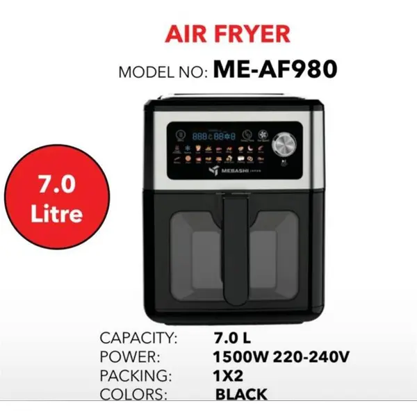 سرخ کن مباشی مدل ME-AF980