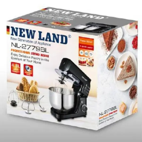 همزن کاسه دار صنعتی نیولند NEWLAND مدل NL-2779BL\n\n\n