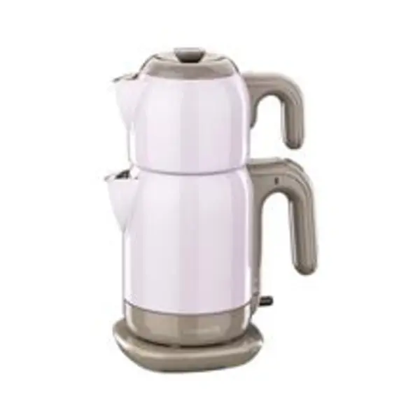 سرویس چای ساز برقی دم تز یاسی کرکماز کد 03-369 Korkmaz Electric Tea Maker