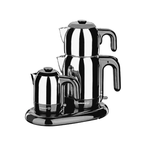 چای ساز کرکماز مدل KORKMAZ Mia کد A353 سرویس و قهوه میا 353