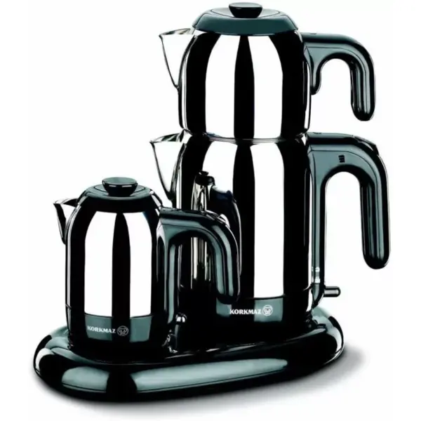 چای ساز کرکماز مدل KORKMAZ Mia کد A353 سرویس و قهوه میا 353