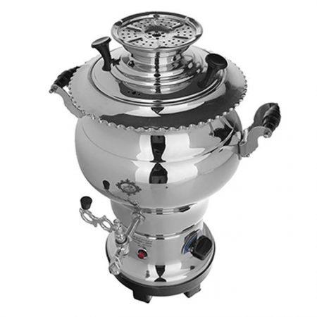 سماور برقی عالی نسب مدل سیلور Alinassab Silver Electric Samovar