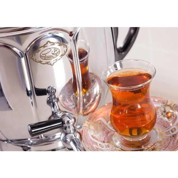 سماور گاز سوز عالی نسب مدل ترنج Alinassab Toranj Gaslight Samovar