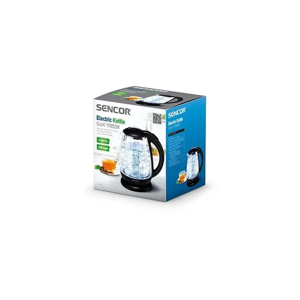 کتری برقی سنکور Sencor Electric Glass Kettle SWK 1785BK - 3