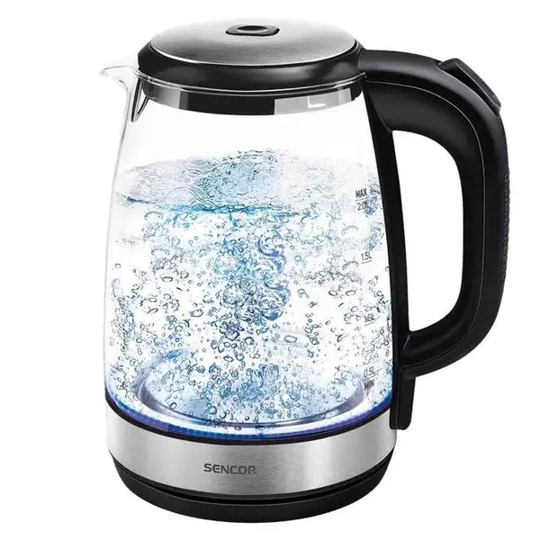 کتری برقی سنکور مدل SWK2080BK Sencor Electric Glass Kettle - 3