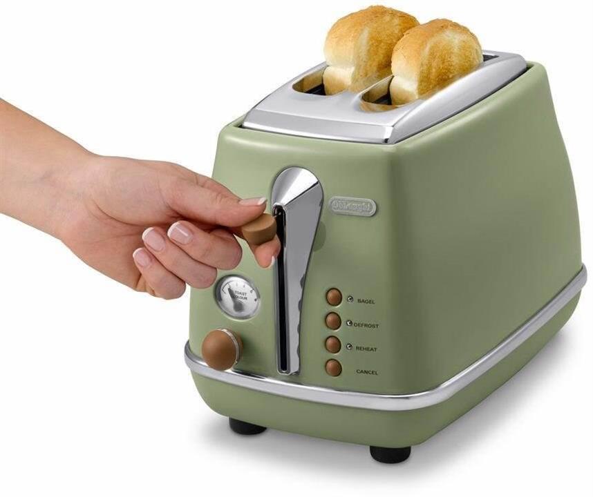 توستر دلونگی ایتالیا De'Longhi Toaster Incona Vintage CTOV 2103.BG