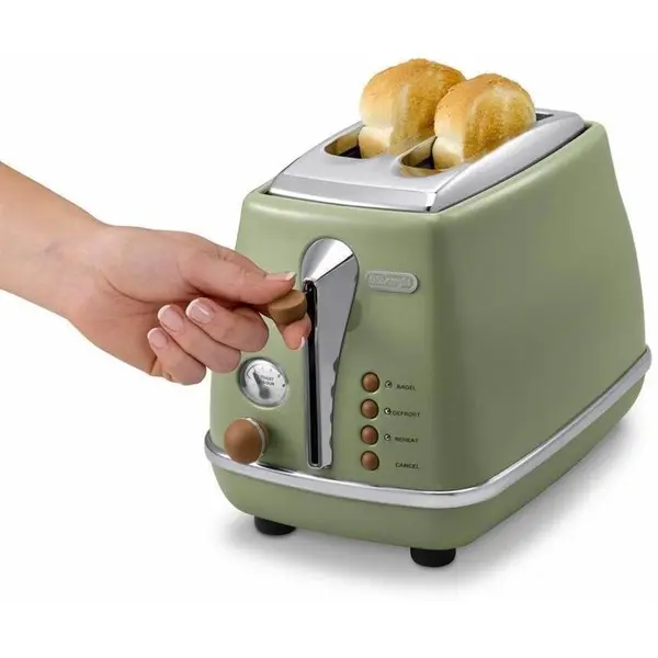 توستر دلونگی ایتالیا De'Longhi Toaster Incona Vintage CTOV 2103.BG