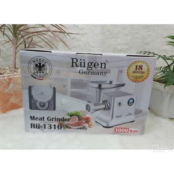 چرخ گوشت روگن مدل RU-1310 3000 W meat grinder, Rogen, Germany, model
