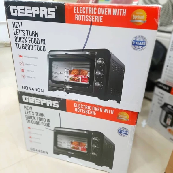 فر برقی 45لیتری جیپاس مدل4450 GEEPAS aven toster 4450