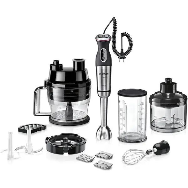 گوشت کوب برقی بوش Bosch Maxomixx edelstahlfarben-schwarz MS8CM61X1