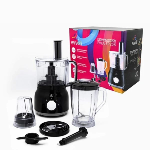 غذاساز چند کاره ایوولی مدل Evvoli EVKA-FP20B - 3