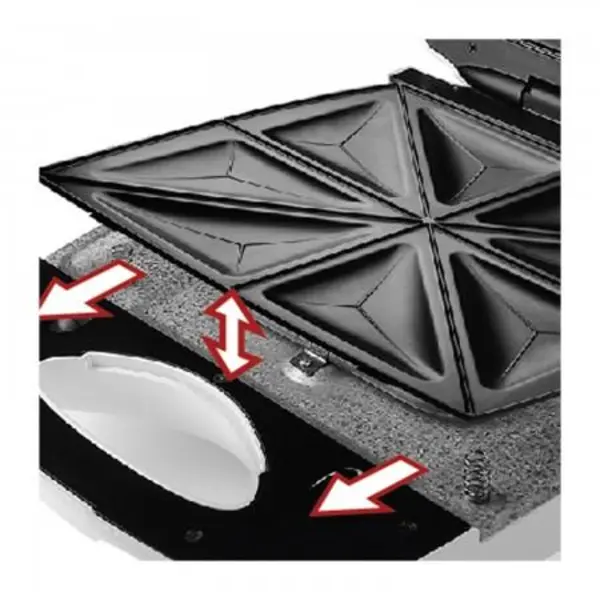 ساندویچ ساز بلزا مدل 51201 Belleza Sandwich Maker