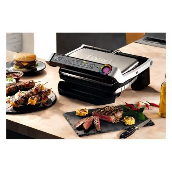 گریل و باربیکیو تفال مدل GC712 Opti Tefal Grill And Barbecue