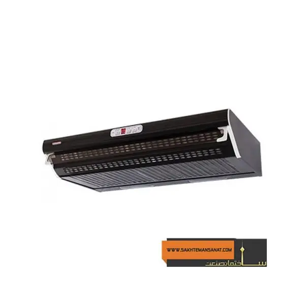 هود زیر کابینتی کن مدل 2000 رنگ مشکی سایز 90