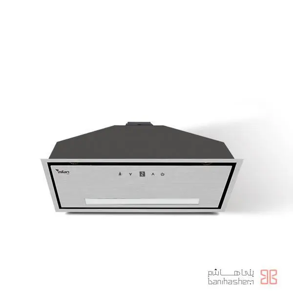 هود میلان برنز مدل آراد 3009 استیل نقره ای عرض 70 - 2