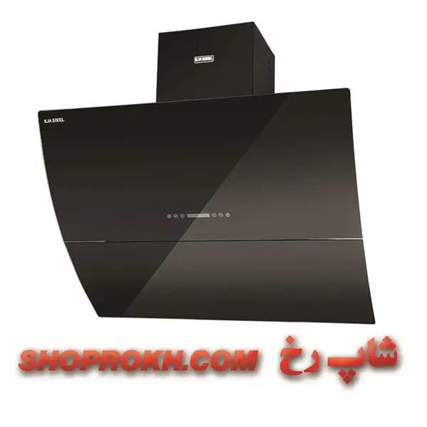 هود مورب ایلیا استیل مدل کارینا دستی90 سانتیمتر