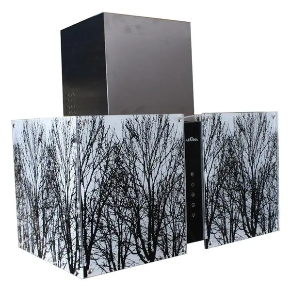 هود شومینه ای آروما مدل ART سایز 80 Aroma Chimney Hood Size 90 - 6