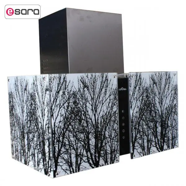 هود شومینه ای آروما مدل ART سایز 80 Aroma Chimney Hood Size 90 - 4