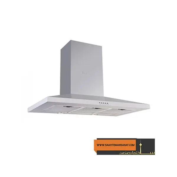 هود بیمکث مدل B7002U شومینه ای سایز 90 استیل Bimax Hood Chimney Size - 2