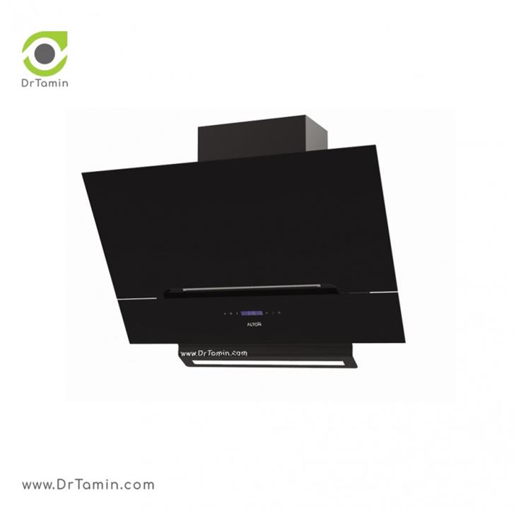 هود مورب آلتون مدل H307 سایز 90 مشکی Alton Wall-Mount Inclined Chimney Hood Size