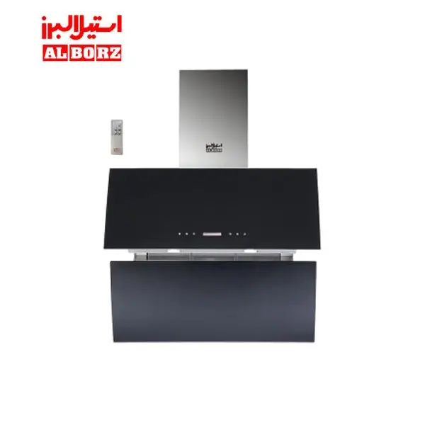 هود آشپزخانه استیل البرز مدل SA-404 سایز 90 Steel Alborz SA404 Hood Fireplaces