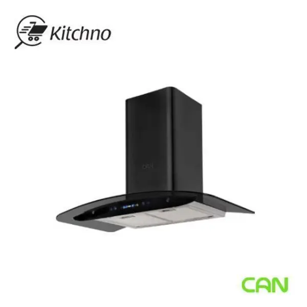 هود کن مدل تاچ touch شیشه دودی سایز 60 - 5