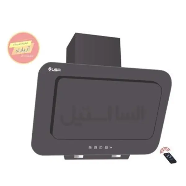هود مورب پاردیک لمسی h406 السا استیل سایز 60 - 2