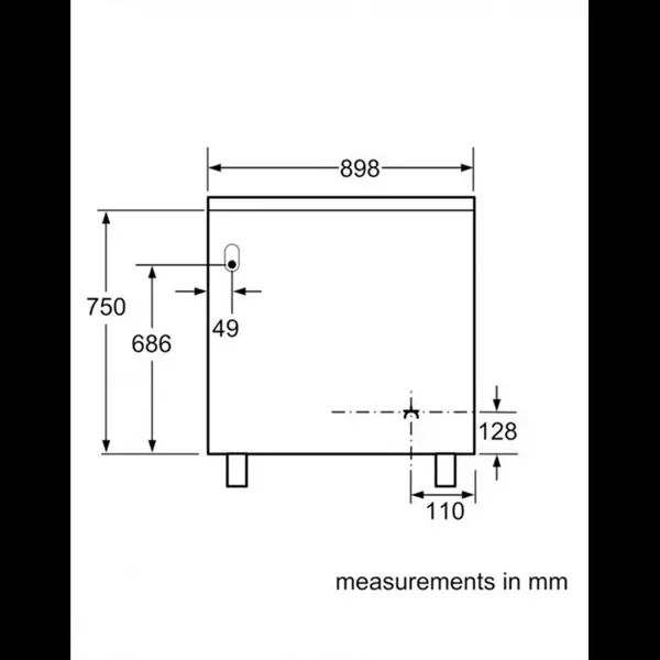 اجاق گاز بوش HSG738356 M BOSCH